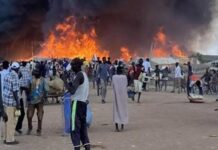 ኣብ ንያላ፡ ብመጥቃዕቲ ድሮን ልዕሊ 100 ሰባት ተቐቲሎም
